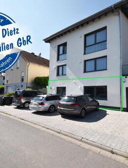 DIETZ: Hochwertige 2-Zimmer-Neubauwohnung, Fußbodenheizung im KFW 40+ 3-Familienhaus! - Höchst (Odenwald)