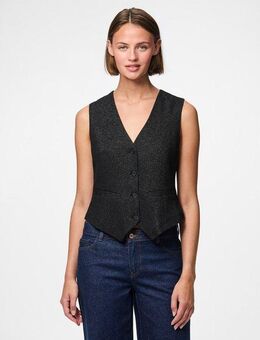 pieces Anzugweste PCBOSELLA GLITTER VEST NOOS