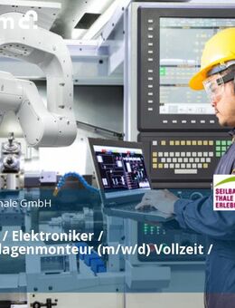 Elektriker / Elektroniker / Elektroanlagenmonteur (m/w/d) Vollzeit / Teilzeit - Thale