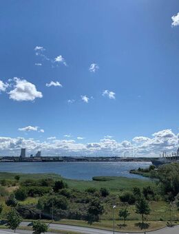 Bestlage mit Panorama-Blick Warnow / Hafen - 3-Zi.mit EBK kurz vor Warnemünde - Rostock