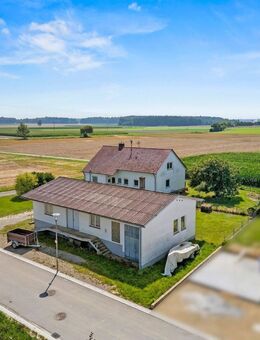 Vielseitig! Attraktives Einfamilienhaus mit Ausbaupotenzial und flexibel nutzbarer Lagerhalle - Schwendi