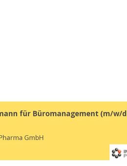 Kauffrau/-mann für Büromanagement (m/w/d) - Erding