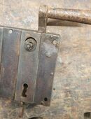 Kastenschloss, Haustürschloss, Buntbart, historisch, funktioniert in 29308