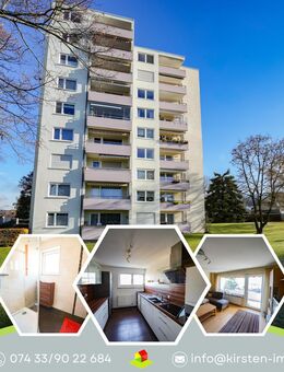 Balingen-Heselwangen: Gepflegte 3-Zi.-Whg., 2010 modernisiert, Aufzug, Garage, sofort verfügbar! - Balingen