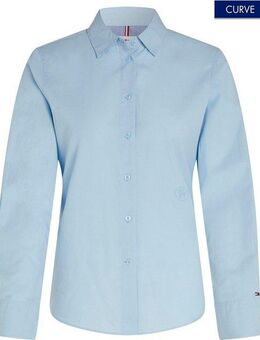 Tommy Hilfiger Curve Hemdbluse CRV ESS POPLIN REGULAR SHIRT Große Größen