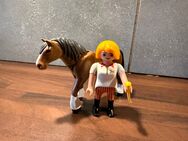 Playmobil Figur Pferd Reiter Reitstall - Kleinkahl