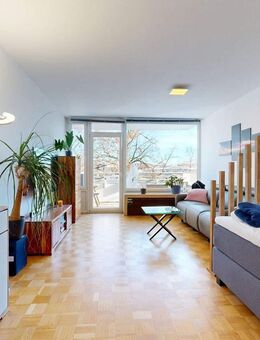 Lichtdurchflutete 1-Zimmer-Wohnung mit Balkon in zentraler Bestlage - München