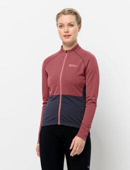 Jack Wolfskin Fahrradjacke MOROBBIA FZ L/S W