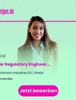 Senior Regulatory Engineer (f/m/d) - Winnenden