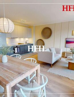 Zur Miete -Wunderschöne möblierte 2-Zimmer-Wohnung mit offener Wohnküche- - Hamburg