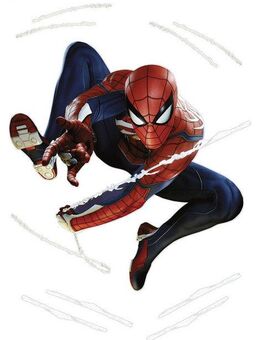 Komar Wandtattoo Marvel Spider-Man Night (1 St), Künstler: Disney, 50 x 70 cm (Breite x Höhe) - Kinderzimmer, Wandsticker