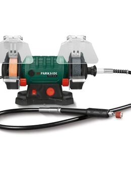 PARKSIDE® Doppelschleifer mit flexibler Welle PDFW 120 A2 Werkstatt - Wuppertal