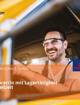 Servicefahrer/in mit Lagertätigkeit (m/w/d) Teilzeit - Rohrdorf (Bayern)