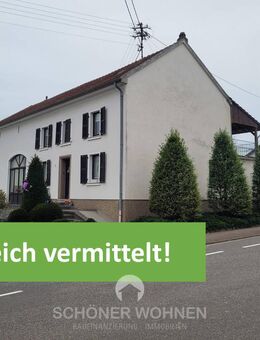 MZG-Ballern: ehemaliges Bauernhaus in zentraler Lage - Merzig