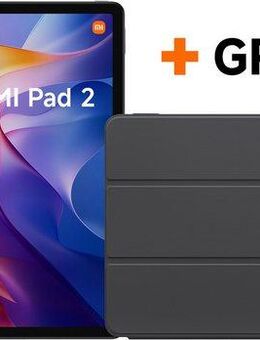 Xiaomi Redmi Pad 2 + Cover Tablet (11", 128 GB, Android, Inklusive Case)