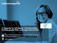 IT-Experte*in SAP Basis / Schnittstellen (Schwerpunkt Zoll- und Exportkontrolle) - München