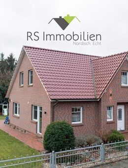 Neuwertiges Einfamilienhaus mit pflegeleichtem Garten in der "Herrlichkeit Dornum" - Dornum