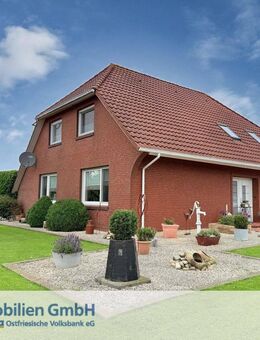 Top modernisiertes Einfamilienhaus mit Garage, Garten und Weitblick - Krummhörn