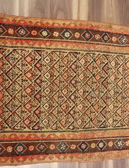 Antik Kurde Orient Teppich 1890 Geburt Persien Burg Kurdish Boteh Rug - Nürnberg