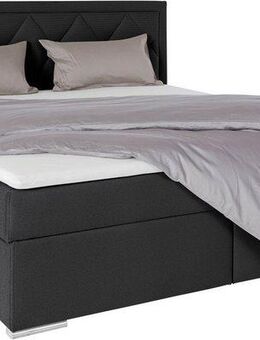 Leonique Boxbett Alfie, Bestseller, wahlweise mit Bettkasten, mit Knopfheftung im Kopfteil, H2, H3 und H4 wählbar