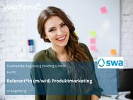 Referent*in (m/w/d) Produktmarketing - Augsburg