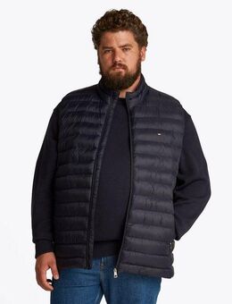 Tommy Hilfiger Big & Tall Steppweste BT-PACKABLE RECYCLED VEST-B in Großen Größen, Logostickerei