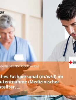 Medizinisches Fachpersonal (m/w/d) im Bereich Blutentnahme (Medizinischer Fachangestellter, Rettungssanitäter, Notfallsanitäter, Gesundheitspfleger/Krankenpfleger, Altenpfleger, Arzthelfer (m/w/d)) - Springe
