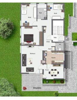 Platz für 2. Familien! Interessantes Zweifamilienhaus mit Garten in Urbach! - Urbach (Baden-Württemberg)