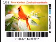 Biberpost: "Vögel: Roter Kardinal", Satz, postfrisch - Brandenburg (Havel)