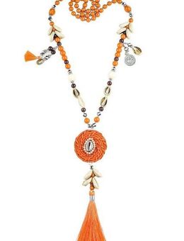 COLLEZIONE ALESSANDRO Lange Kette Bahli, mit echten Glasperlen