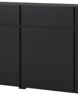 INOSIGN Sideboard Cross,Breite 225 cm, moderne grifflose Kommode,4 Türen/4 Schubkästen, Schubladenschrank mit viel Stauraum, Einlegeböden verstellbar