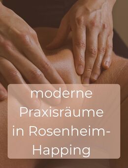 Moderne Praxisräume in Rosenheim ab November 2025 zu vermieten! - Rosenheim