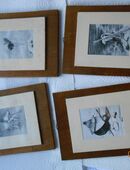 4 Zeichnungen "LEIBL" - - Allgäu - TOM in 80335