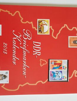 Briefmarkenkalender DDR 2013, sehr gut erhalten - Hagen (Stadt der FernUniversität)
