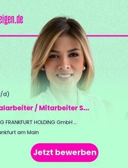 Sozialarbeiter / Mitarbeiter Sozialmanagement / Mediation (m/w/d) - Frankfurt (Main)