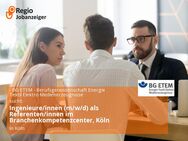 Ingenieure/innen (m/w/d) als Referenten/innen im Branchenkompetenzcenter, Köln - Köln