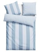 Home affaire Bettwäsche Sari, Flanell, 2 teilig, in verschiedenen Qualitäten, maritime Bettwäsche mit Streifen in 00000