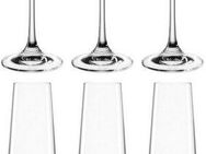 LEONARDO Sektglas Gläser-Set PALADINO, 220 ml, 6er-Set, Kristallglas, spülmaschinengeeignet