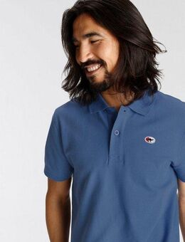 KangaROOS Poloshirt Kurzarm, mit Polokragen, aus Piqué-Stoff, aus 100% Baumwolle