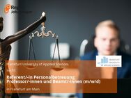 Referent/-in Personalbetreuung Professor/-innen und Beamt/-innen (m/w/d) - Frankfurt (Main)