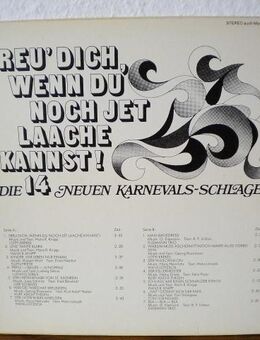 Freu dich,wenn du noch jet laache kannst-Vinyl-LP,BASF/Cornet,Rar ! - Linnich