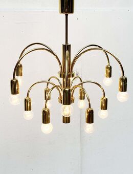 Kronleuchter Brass Chandelier Ceiling Lamp Star Leuchten 70er - Hamburg Hamburg-Nord