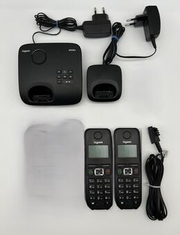 Gigaset AS320A Duo Schwarz Schnurlostelefon DECT Anrufbeantworter - Erkrath (Fundort des Neanderthalers)