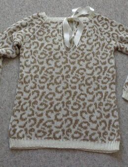 Damenbekleidung - Vintage - Pullover, Strickpullover, mit Schleife, Leo, ca. Gr. S bzw. ca.Gr. 36, Marke: Nobis - Hamburg