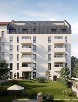 NEUBAUPROJEKT LANGE 30 - Lichtdurchflutete 2-Raum-Wohnung mit Loggia und edlem Parkettboden - Leipzig