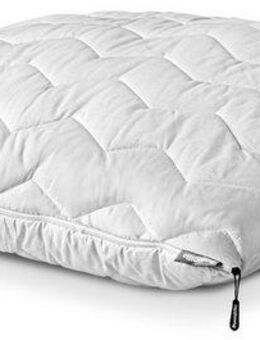 Dunlopillo Baumwollkissen Life 40x80 oder 80x80 cm, Dunlofill® Vital High-Tech-Faserbällchen, Füllung: Polyester, Bezug: 100% Baumwolle, Bauchschläfer, Rückenschläfer, Seitenschläfer, Aqua-Clean-Gewebe, allergikerfreundlich, pflegeleicht
