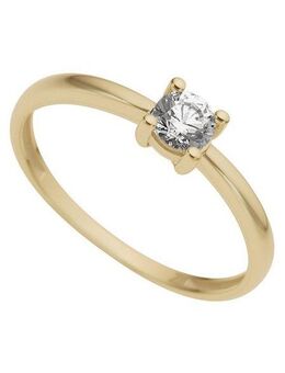 Firetti Goldring Schmuck Geschenk Gold 333 Vorsteckring, Verlobungsring, mit Zirkonia (synth)