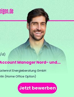 Key Account Manager (m/w/d) Nord- und Ostdeutschland im Home-Office - Hamburg
