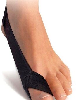 Fußgut Hallux-Bandage Korrektur-Schlaufe, in allen Schuhen tragbar, flache Verarbeitung, Zugschlaufe ergonomisch geformt, Zugband elastisch, flexibel
