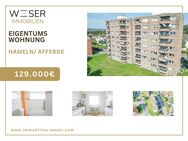 Provisionsfrei ! Moderne 4 - Zimmer Eigentumswohnung mit Stellplatz und Fahrstuhl in Hameln/ Afferde - Hameln